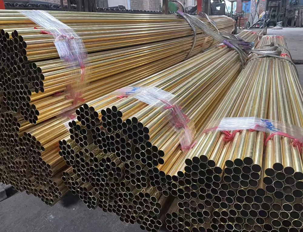 Brass tube and pipe material from Junkai Copper